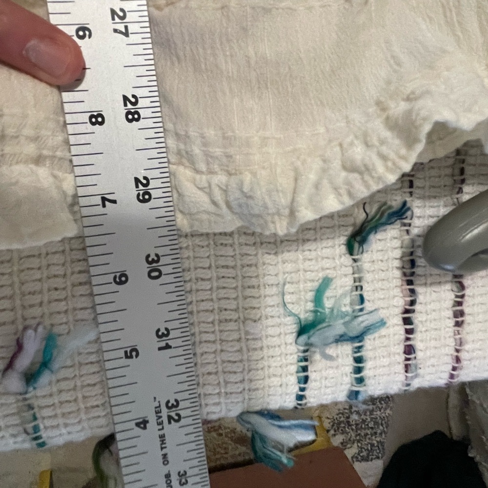 Urban Outfitters Cream Ruffle Romper Cotton Cottagecore Festival Farmers Daughtr - Picture 11 of 13
